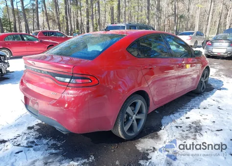 2014 Dodge Dart Gt из США, поврежденный, VIN 1C3CDFEB1ED866891